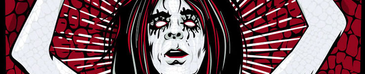 Alice Cooper poster by BIll Wood.