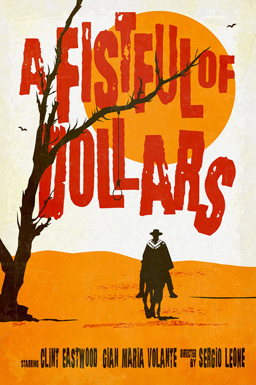 The Exorcist poster art by Bill Wood.