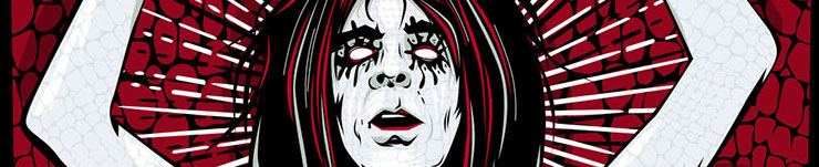Alice Cooper poster by BIll Wood.