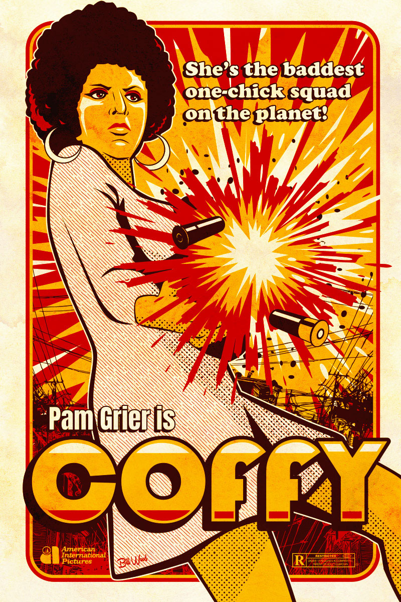 Hank Williams III poster art by Bill Wood.