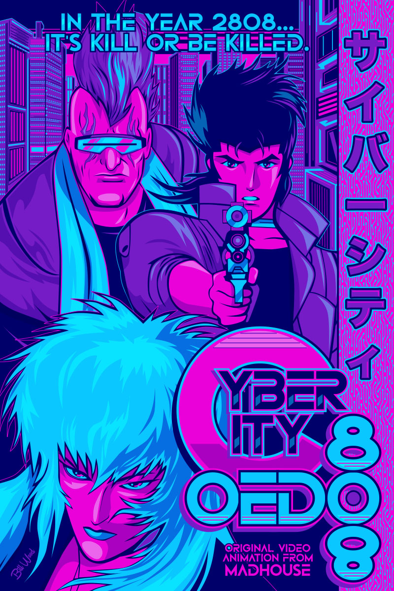 Kung Fu poster by BIll Wood.