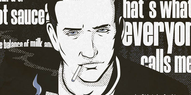 The Cramps poster art by Bill Wood.