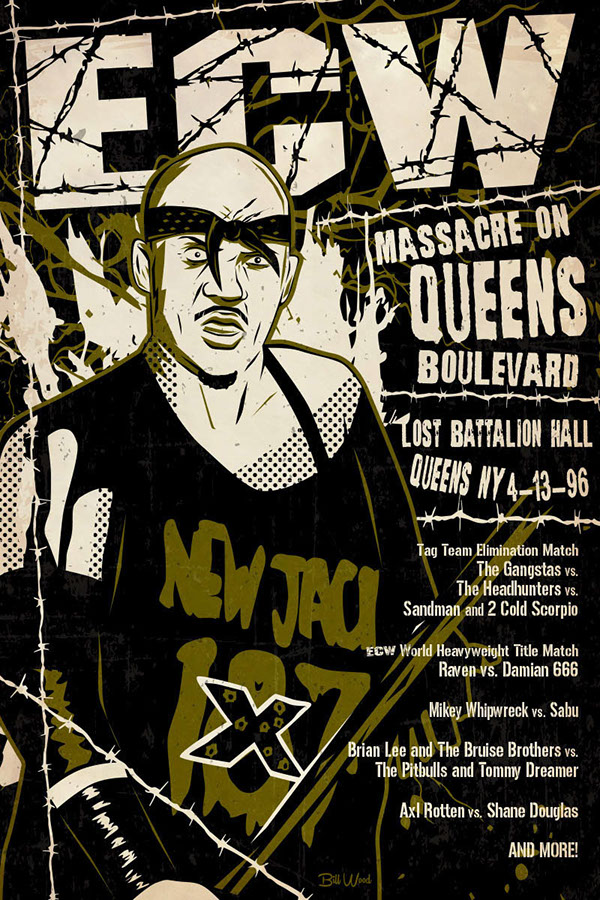 Twilight Zone poster art by Bill Wood.