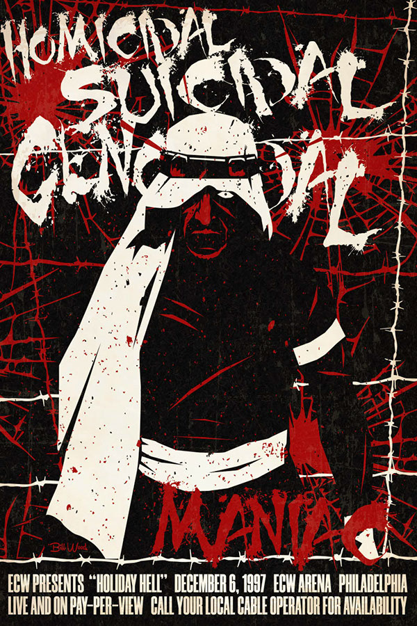 Twilight Zone poster art by Bill Wood.