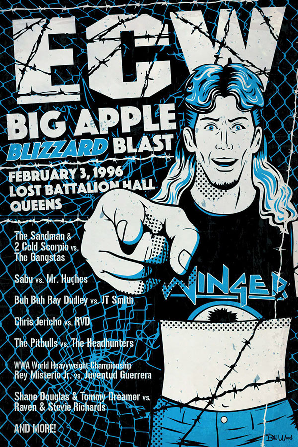 Twilight Zone poster art by Bill Wood.