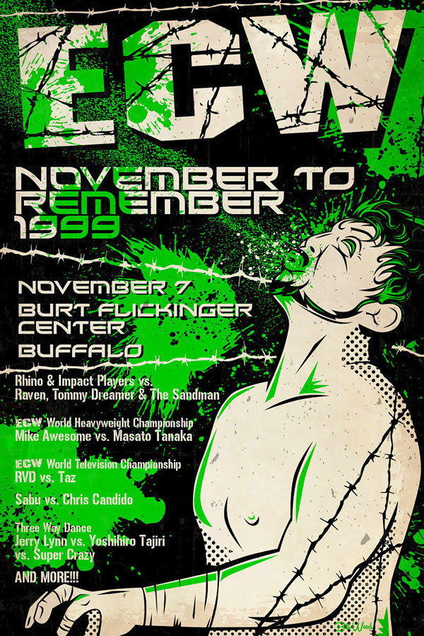 Twilight Zone poster art by Bill Wood.