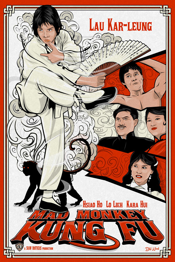 Kung Fu poster by BIll Wood.