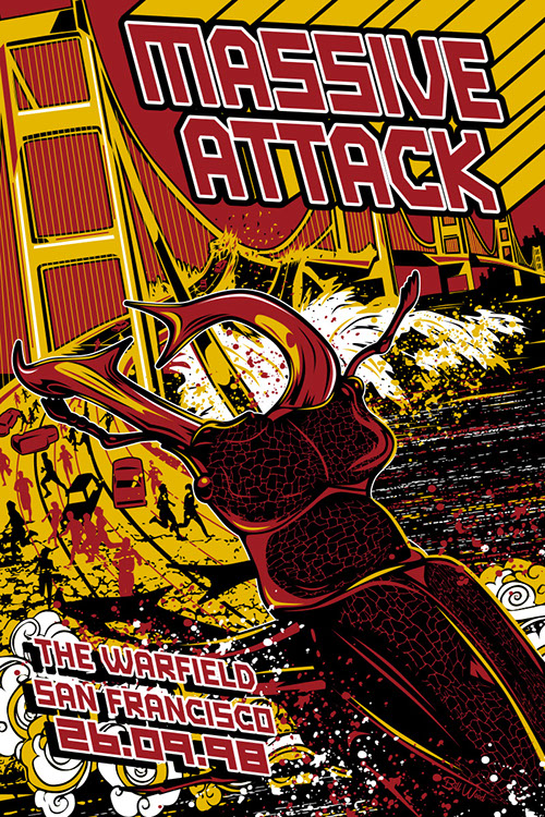 Alice Cooper poster by BIll Wood.