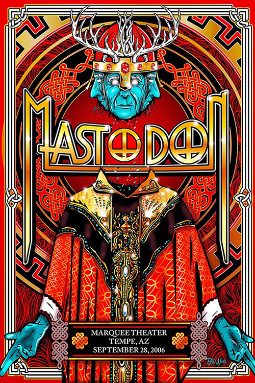 The Clash poster art by Bill Wood.