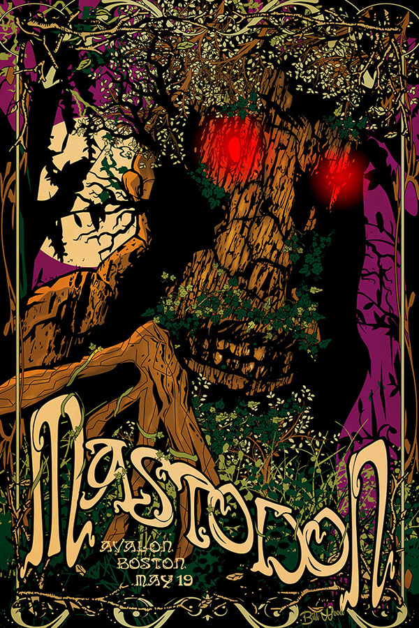 Alice In Chains poster by BIll Wood.