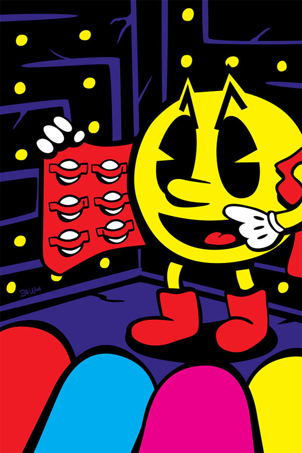 Twilight Zone poster art by Bill Wood.