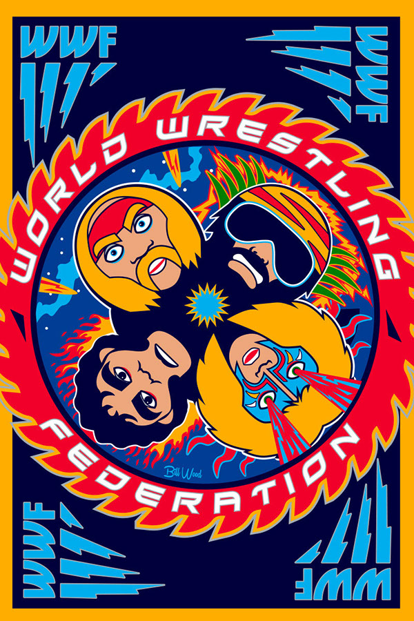 Hank Williams III poster art by Bill Wood.