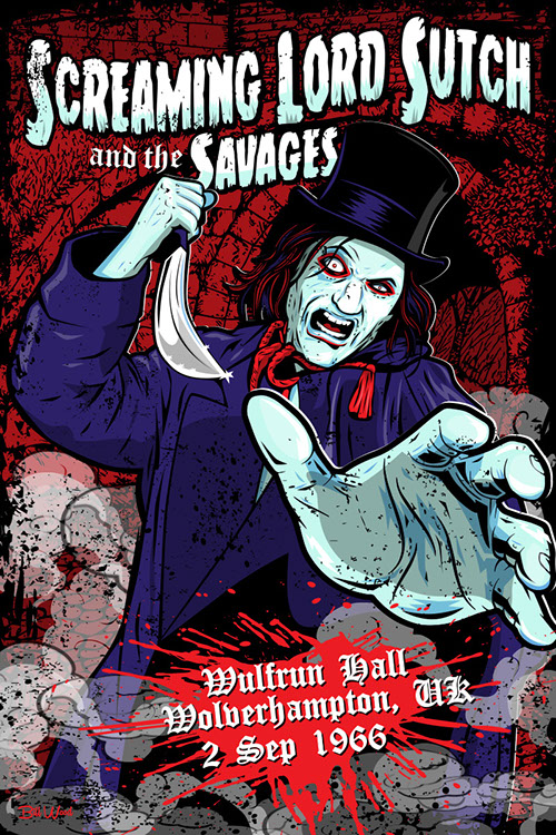 Alice In Chains poster by BIll Wood.