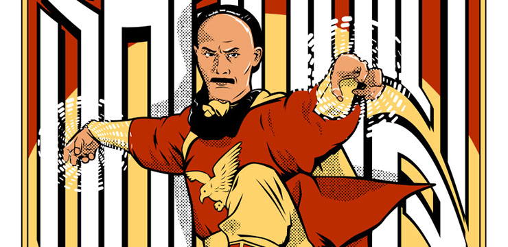 Kung Fu poster by BIll Wood.