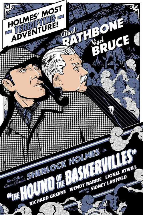 The Exorcist poster art by Bill Wood.