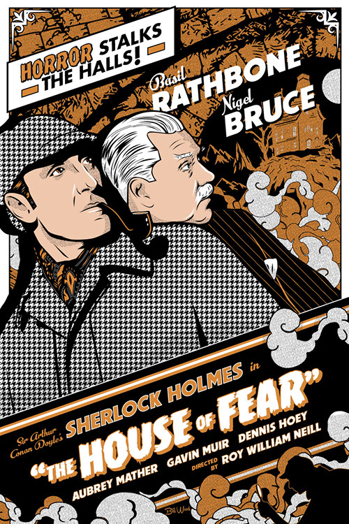 The Exorcist poster art by Bill Wood.