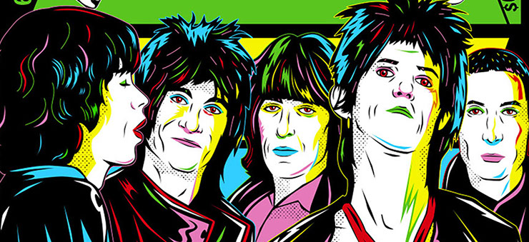 The Cramps poster art by Bill Wood.