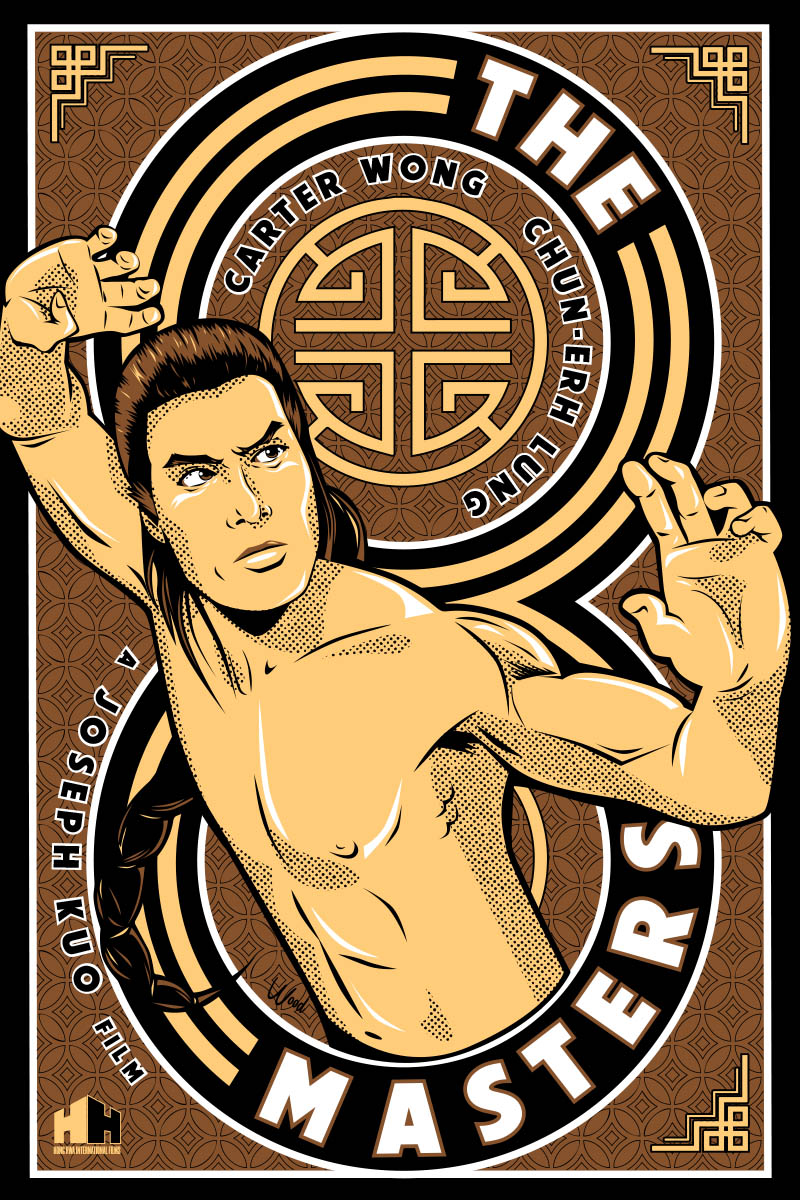 The Mystery Of Chess Boxing Kung Fu poster by Bill Wood.