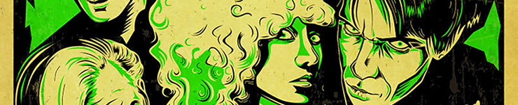 The Cramps poster art by Bill Wood.