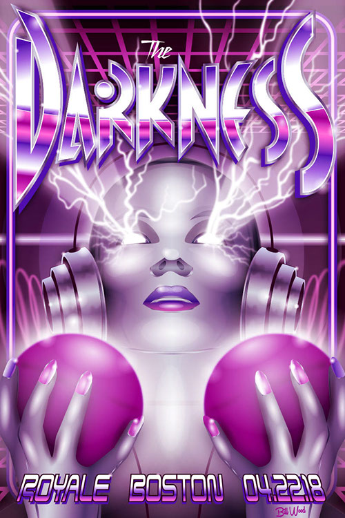 The Darkness poster art by Bill Wood.