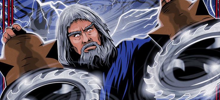 Kung Fu poster by BIll Wood.