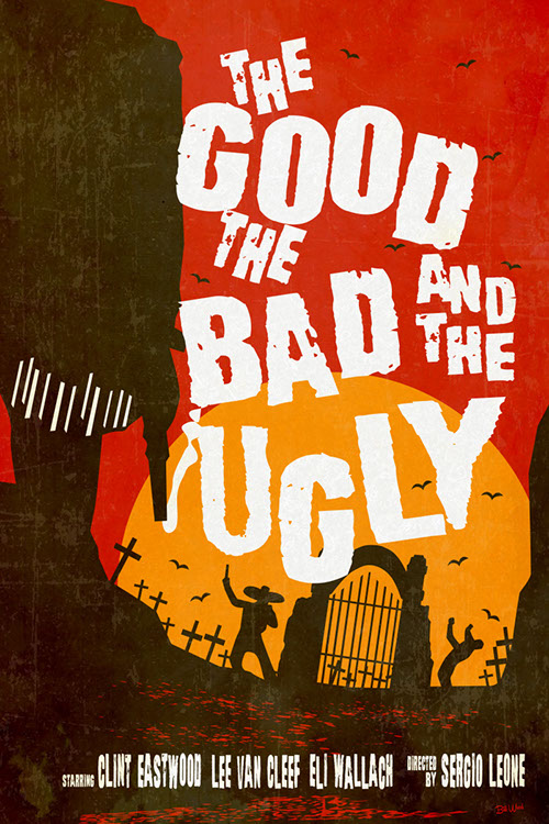 The Exorcist poster art by Bill Wood.