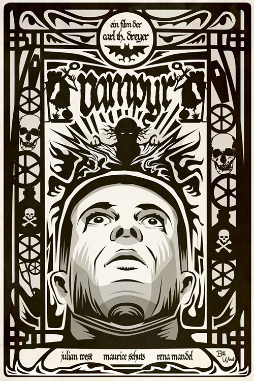 Vampyr poster art by Bill Wood.