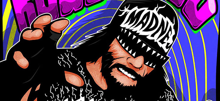 WCW poster art by Bill Wood.