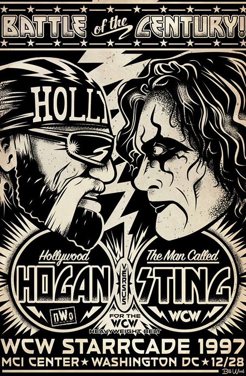 WWF poster art by Bill Wood.