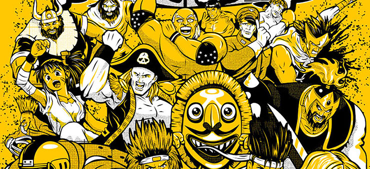 Kung Fu poster by BIll Wood.
