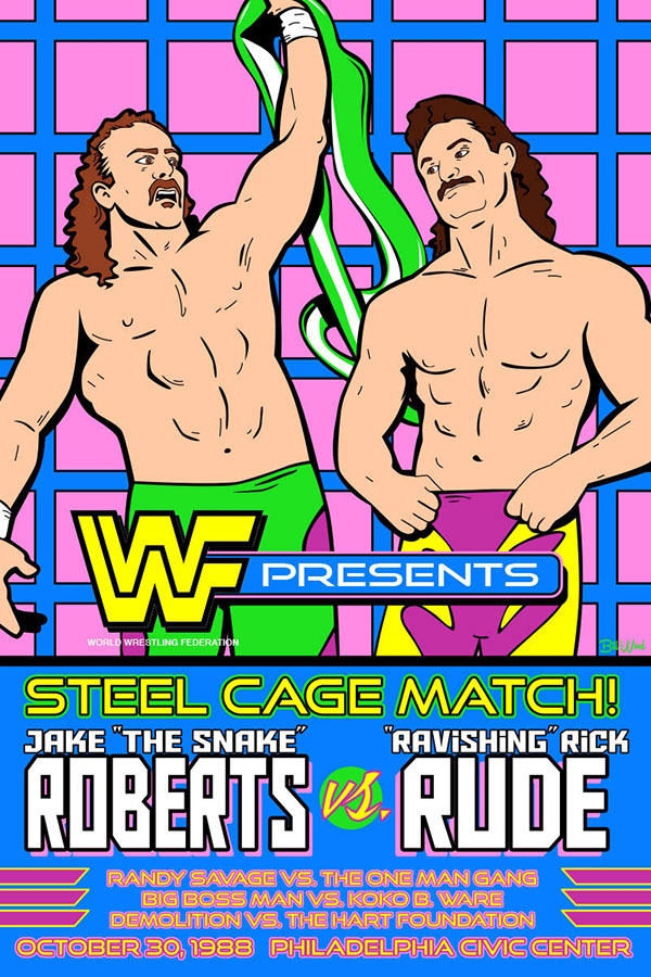 Hank Williams III poster art by Bill Wood.