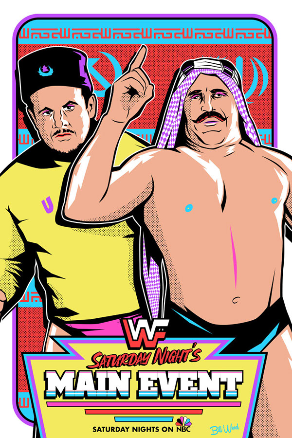 Hank Williams III poster art by Bill Wood.