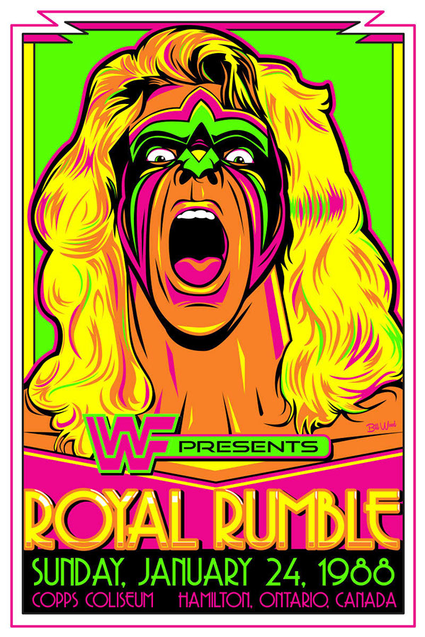 Hank Williams III poster art by Bill Wood.